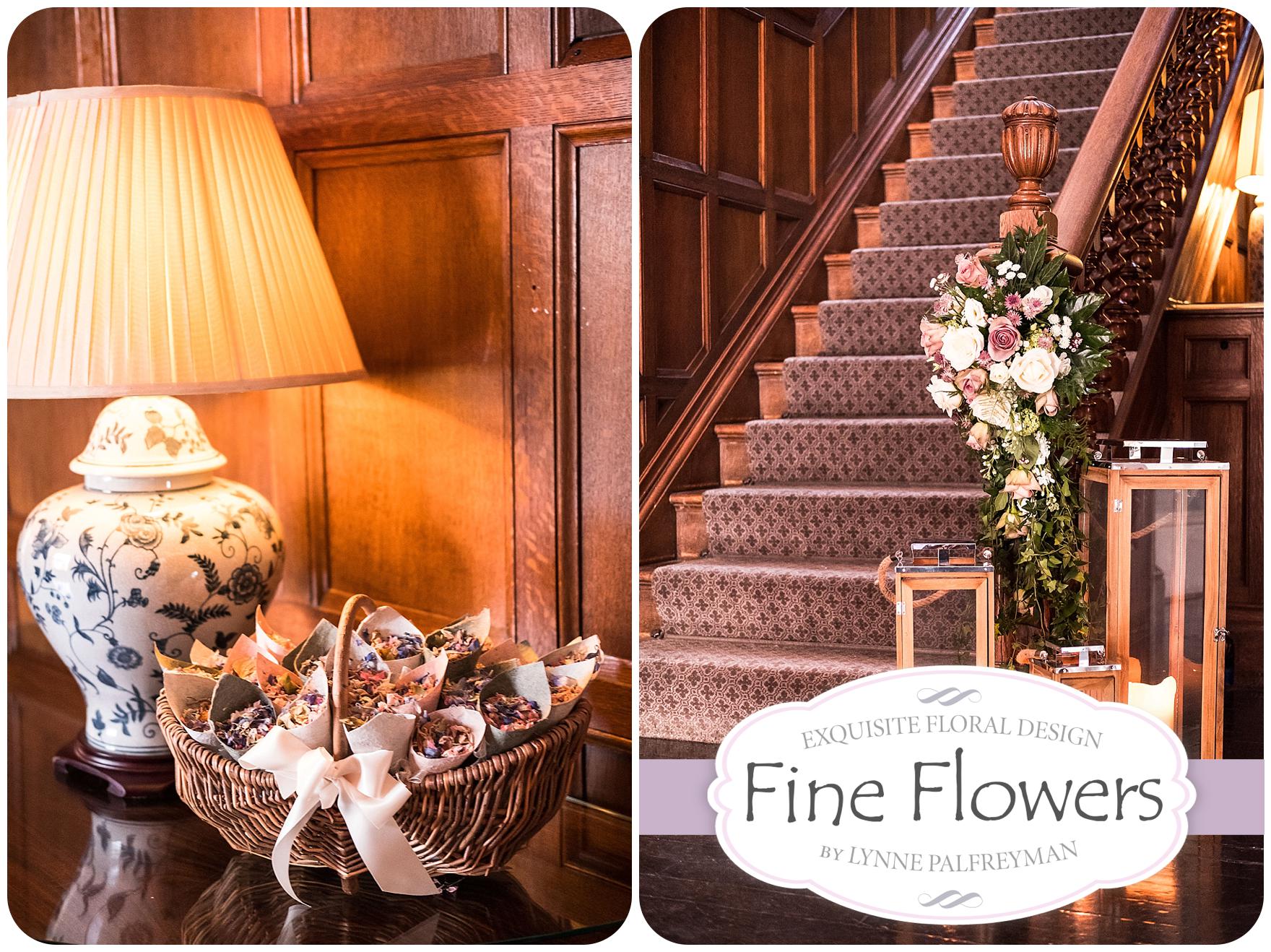 Wedding flowers by Pendrell Hall Recommended Florist in Staffordshire by Rugeley Floral Studio Fine Flowers