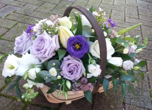 Beautiful flower basket arrangements - Rugeley Florist Fine Flowers