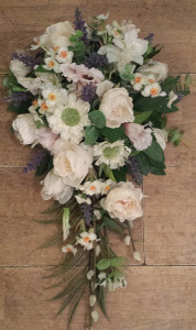 Beautiful funeral flowers by Staffordshire Florist in Rugeley by Rugeley Floral Studio Fine Flowers