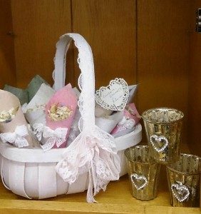 Vintage items to hire to make your wedding perfect from Fine Flowers in Rugeley by Rugeley Floral Studio Fine Flowers