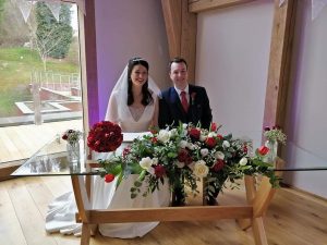 Gorgeous wedding flowers for your Mill Barns wedding by Recommended Mill Barns wedding florist - Rugeley Floral Studio Fine Flowers