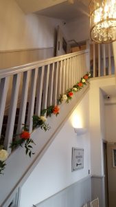 Weston Hall Recommended Wedding Flowers by Rugeley Florist Fine Flowers