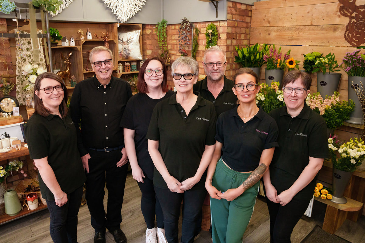 The Fine Flowers Team Come and meet our wonderful team at Fine Flowers - with years of experience and passion behind every bouquet, we are always here to help