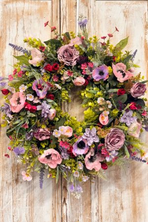 Enchanted Wreath | Artifical Wreaths Hand Made for UK Delivery by Fine Flowers