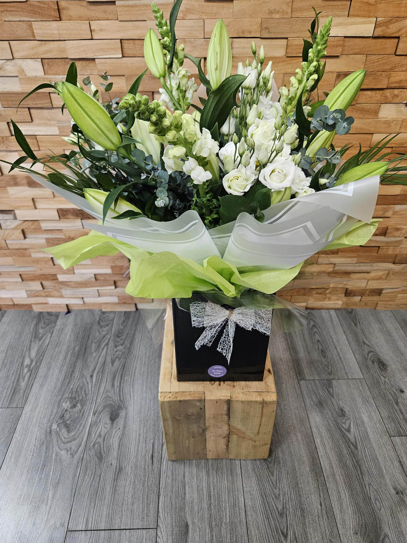Luxury White Bouquet | Elegant Fresh Flowers Fine Flowers